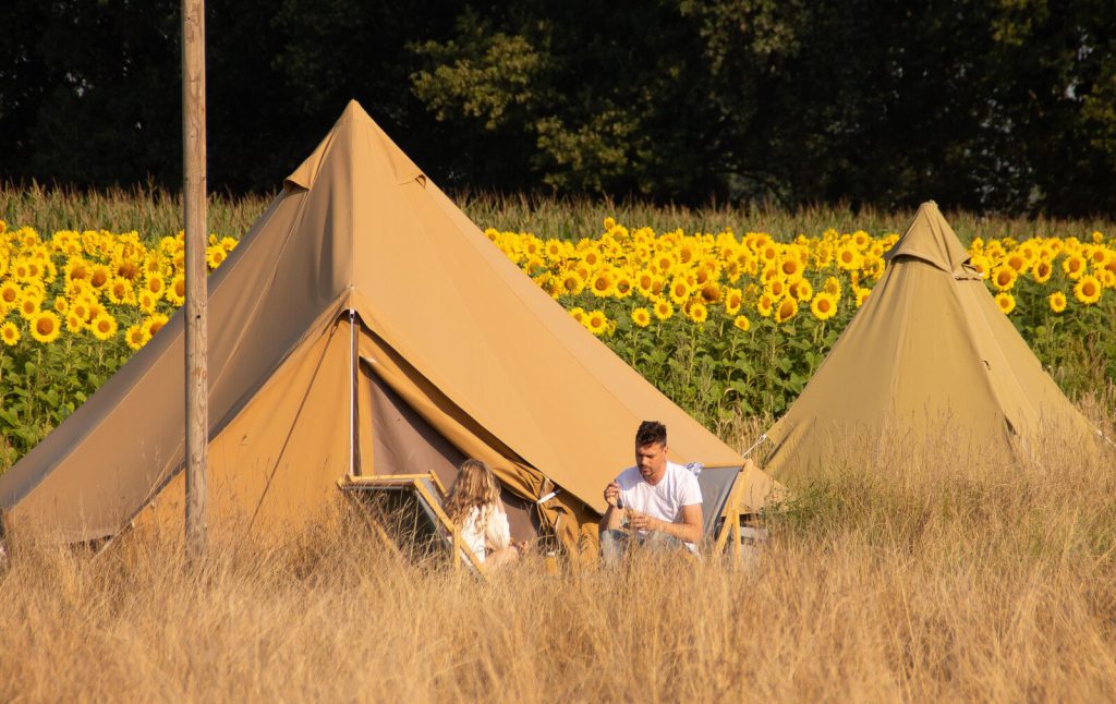 Pop-up glamping: Buurvrouws' Belltentje | 2-4 personen
